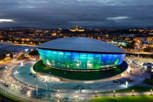 The SECC Hydro arena designed by Foster and Partners.