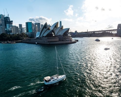 Sydney by Sail, romantic sail, Valentine's Day, Sydney Harbour