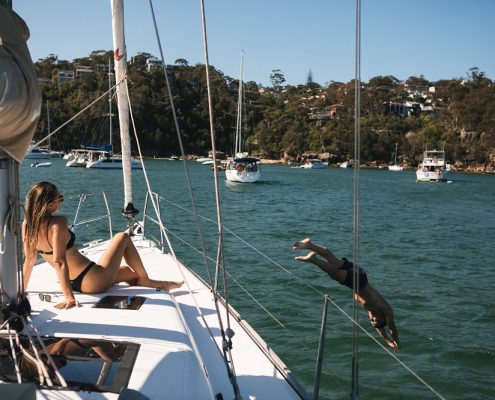Sydney by Sail, romantic sail package, Sydney Harbour, sailing, luxury yacht