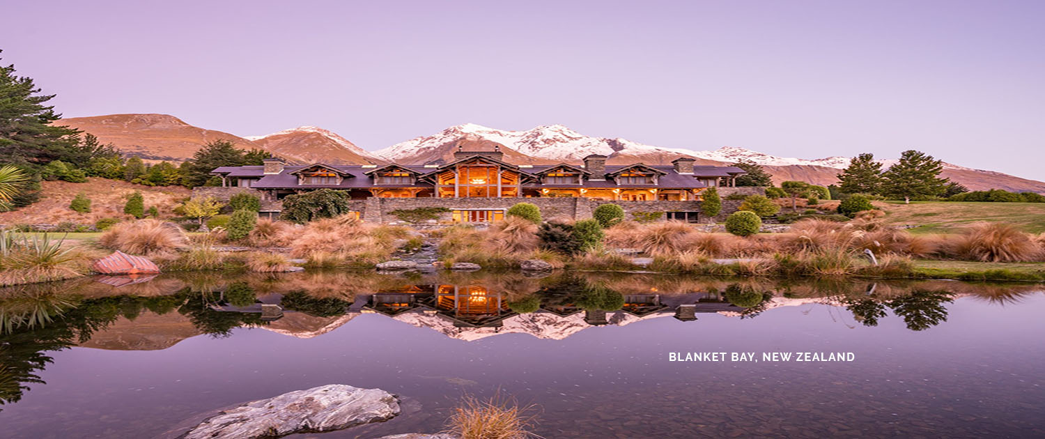 Blanket Bay, New Zealand, Glenorchy, luxury lodge