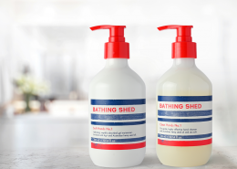 Bathing Shed products for hands